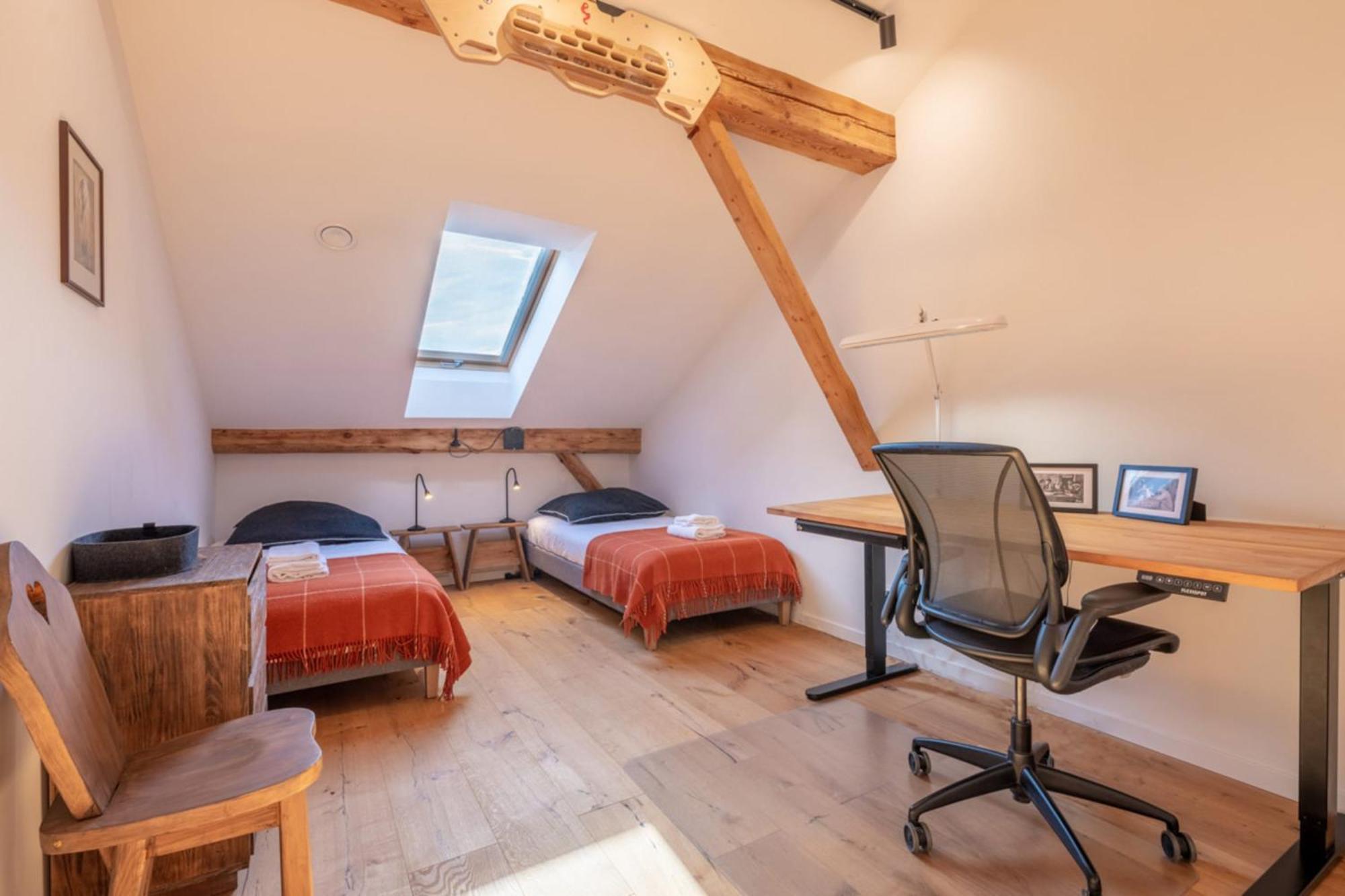 Pretty Loft With View Of Mont Blanc & Glacier *