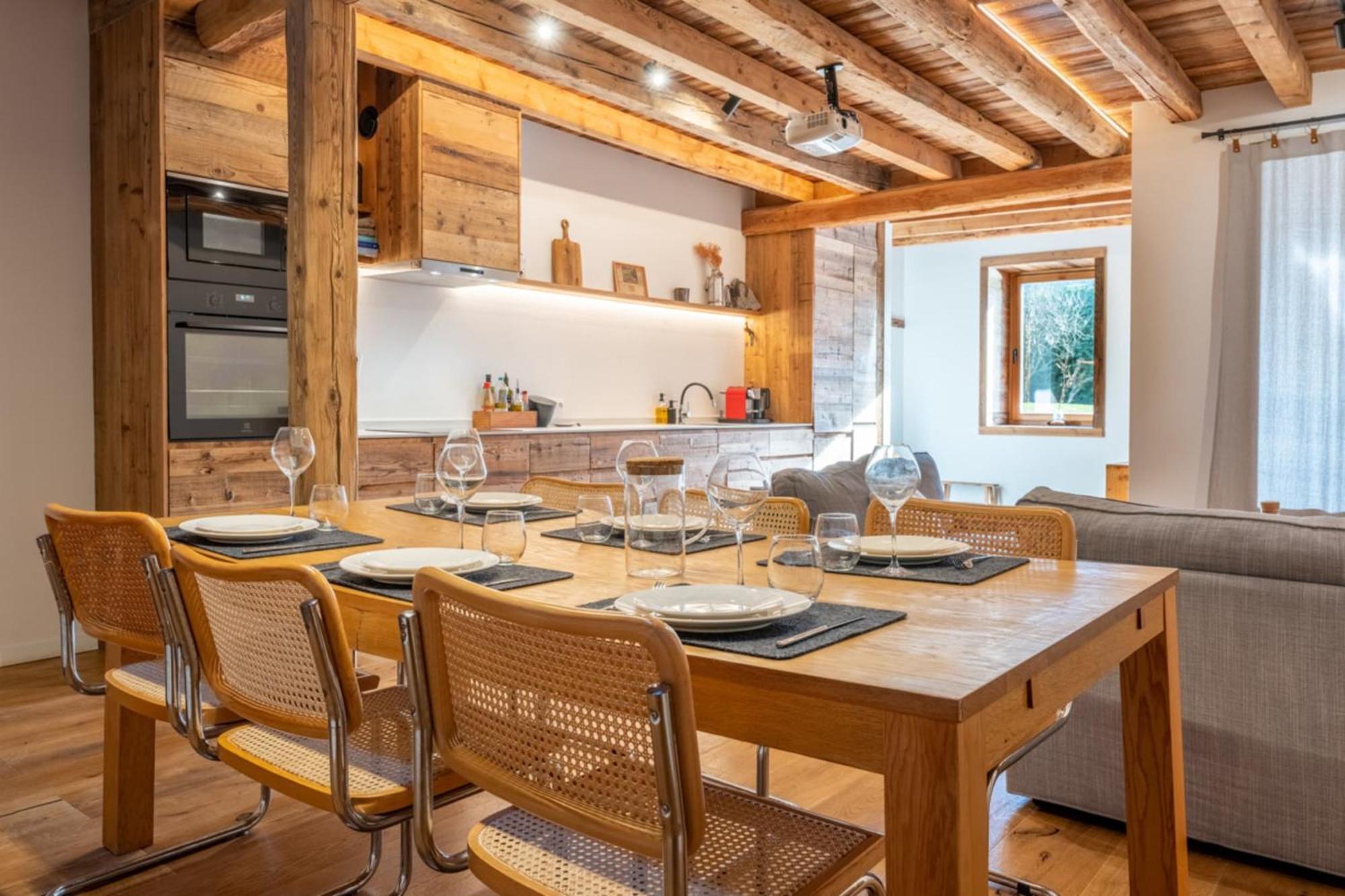 Pretty Loft With View Of Mont Blanc & Glacier