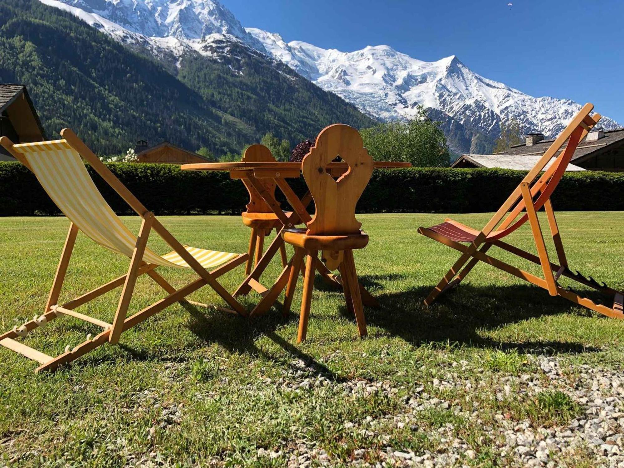 De 65m² Pour 6 Pers, Terrasse, Parking, Animaux Admis - Fr-1-517-38 Chamonix