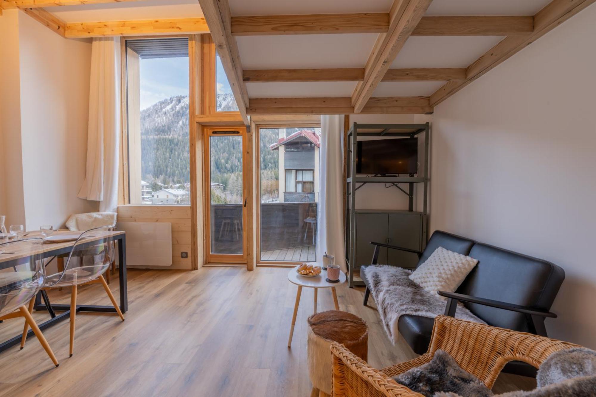 Duplex View Mont-blanc For 6 - Happy Chamonix
