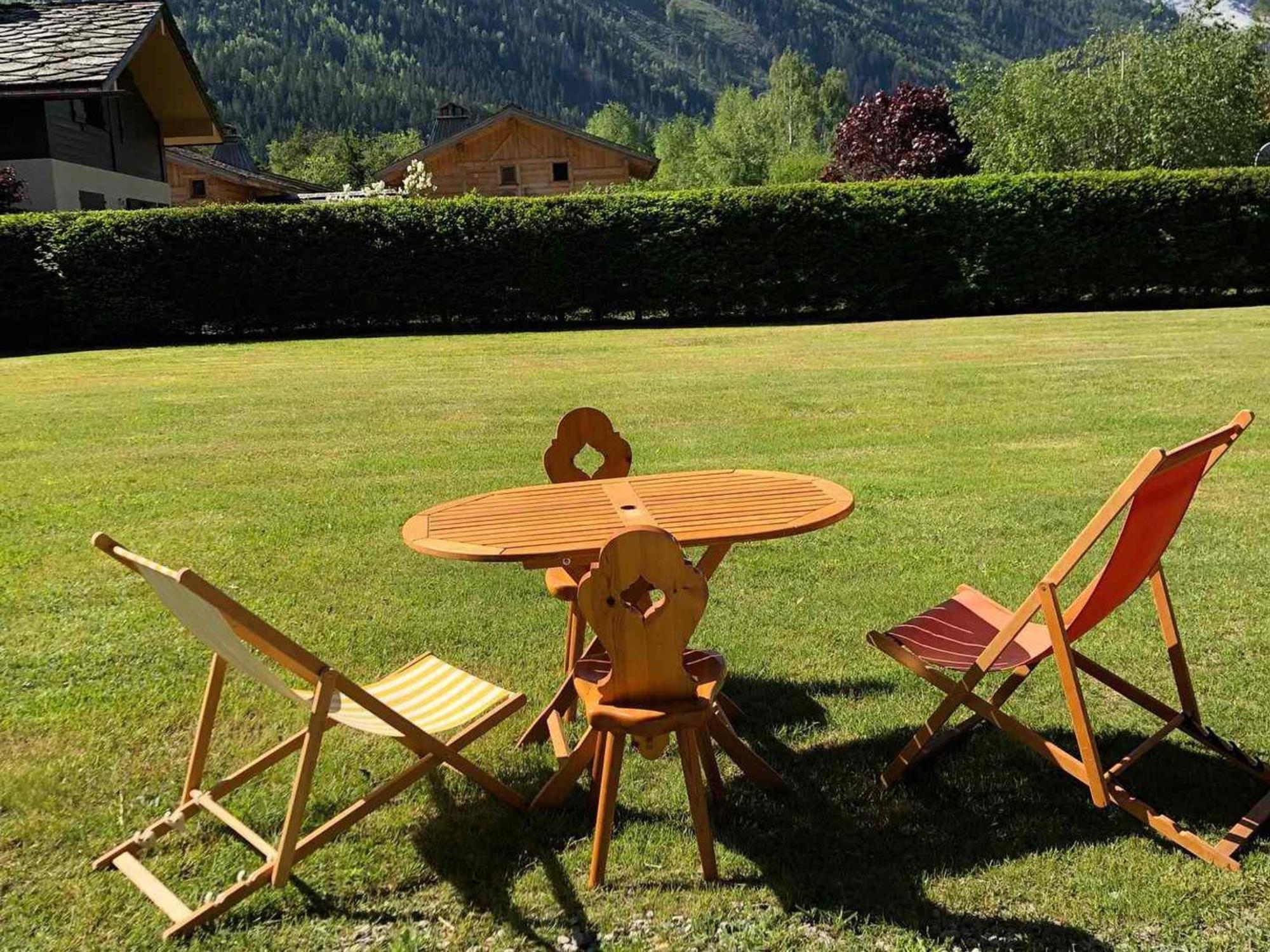 De 65m² Pour 6 Pers, Terrasse, Parking, Animaux Admis - Fr-1-517-38 * Chamonix
