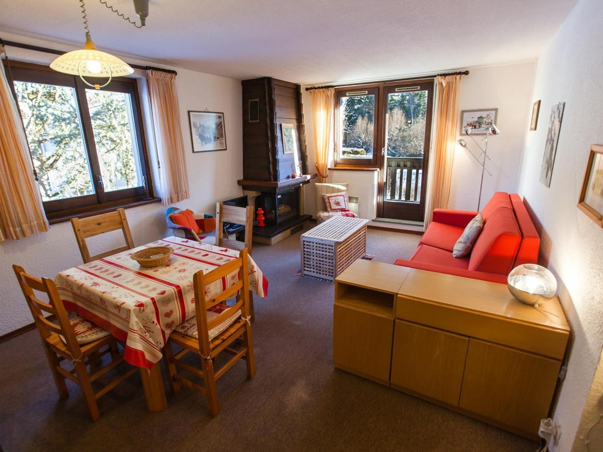 2 Pieces Avec Parking A Chamonix, Animaux Acceptes - Fr-1-517-19 Apartment Chamonix