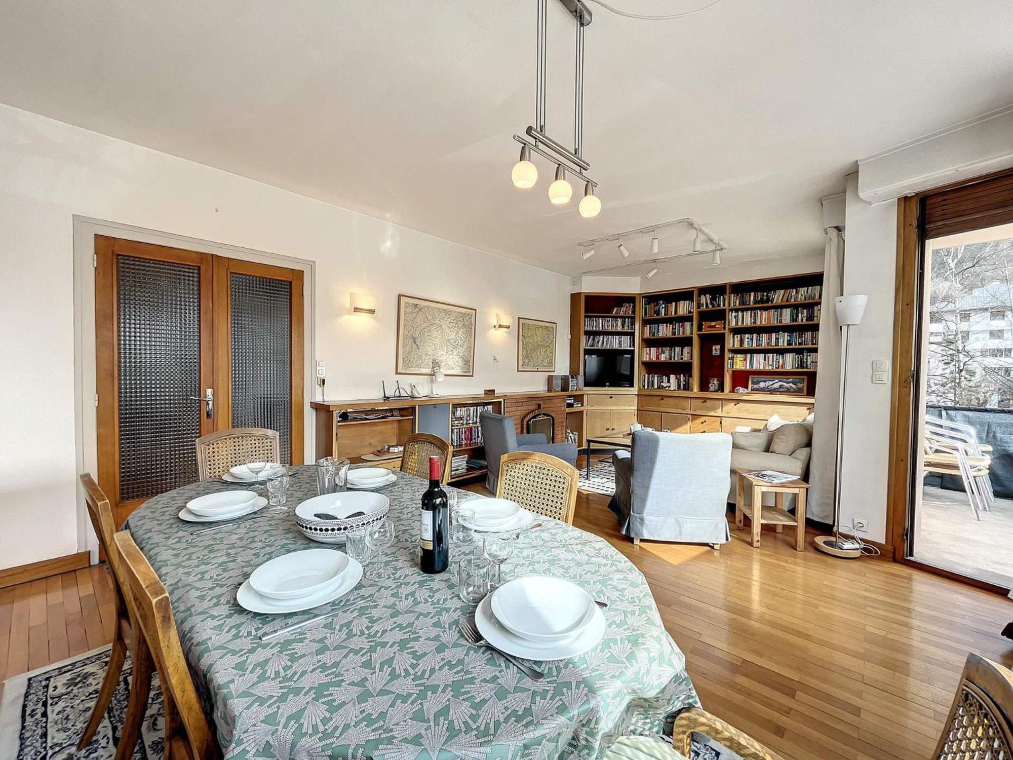 Lumineux T4 Avec Wi-fi, Chamonix-mont-blanc, 6 Pers. - Fr-1-507-40 Apartment Chamonix