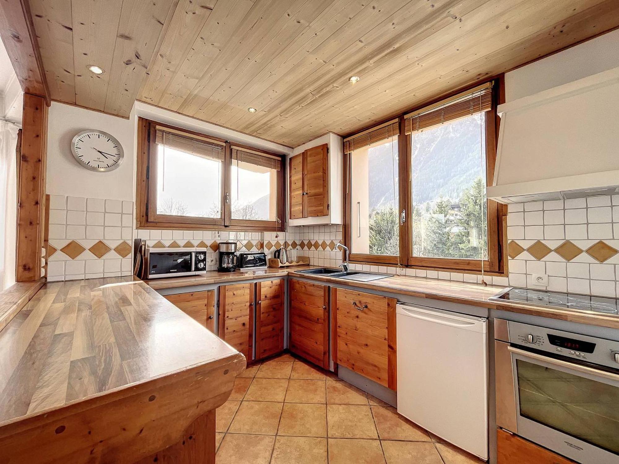 Lumineux T4 Avec Wi-fi, Chamonix-mont-blanc, 6 Pers. - Fr-1-507-40 Apartment