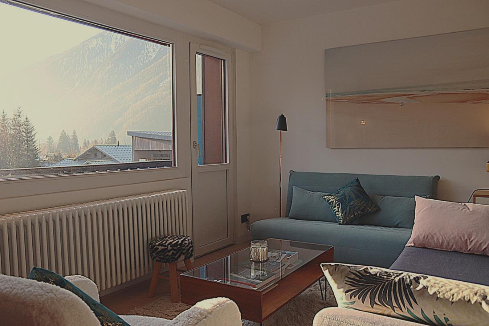 Central, Vue Montblanc, Parking, Wifi Apartment *