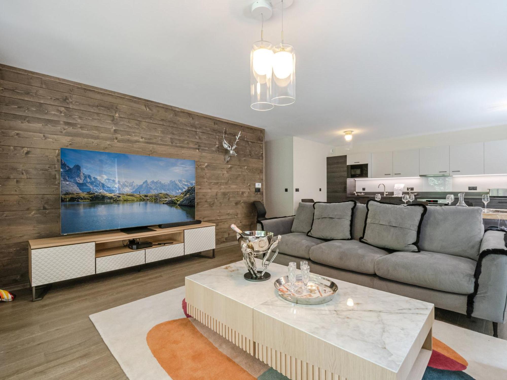 Moderne Avec Sauna, Balcon Et Parking A - Fr-1-343-246 Chamonix