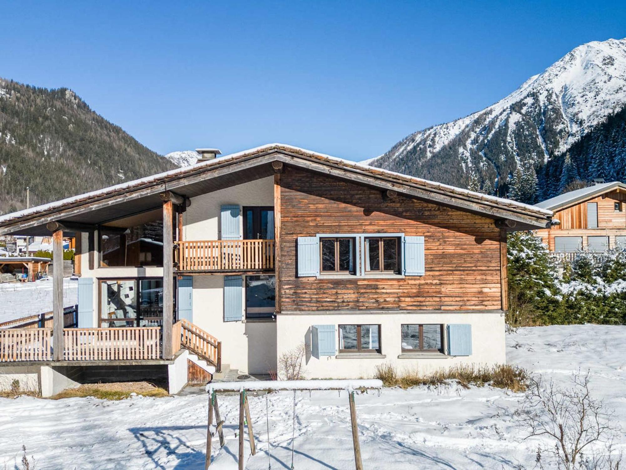 Familial Avec Wifi Et Parking Pres D'argentiere - Fr-1-343-258 *