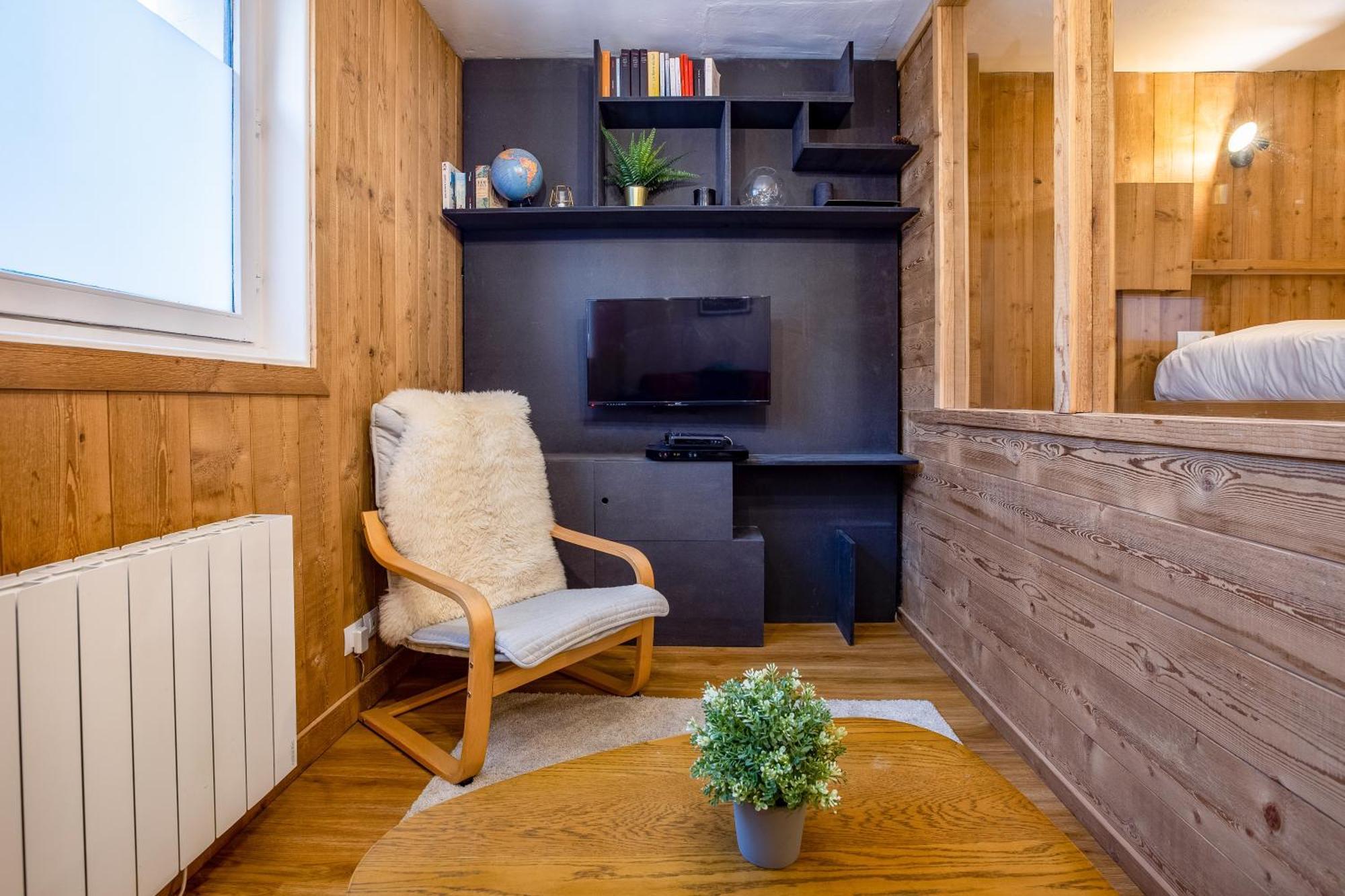 Apartment Le Cry - Cosy 2pax - Free Parking - 5mn Center Chamonix