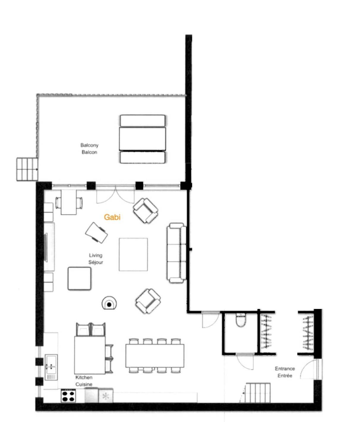 Ferienhaus Demi-chalet En Plein Coeur De - Gabi *