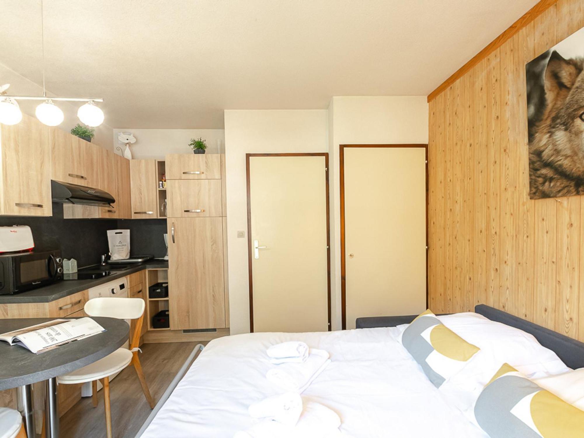 : Charmant, Balcon Vue Mont-blanc, Parking, Wifi, Animaux Acceptes - Fr-1-343-221 Apartment Chamonix