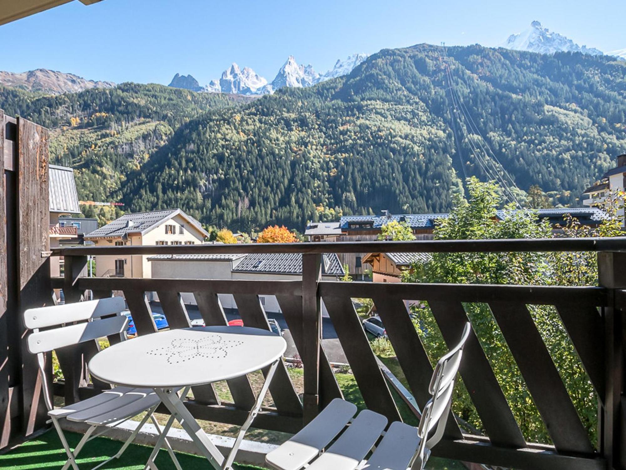 : Charmant, Balcon Vue Mont-blanc, Parking, Wifi, Animaux Acceptes - Fr-1-343-221