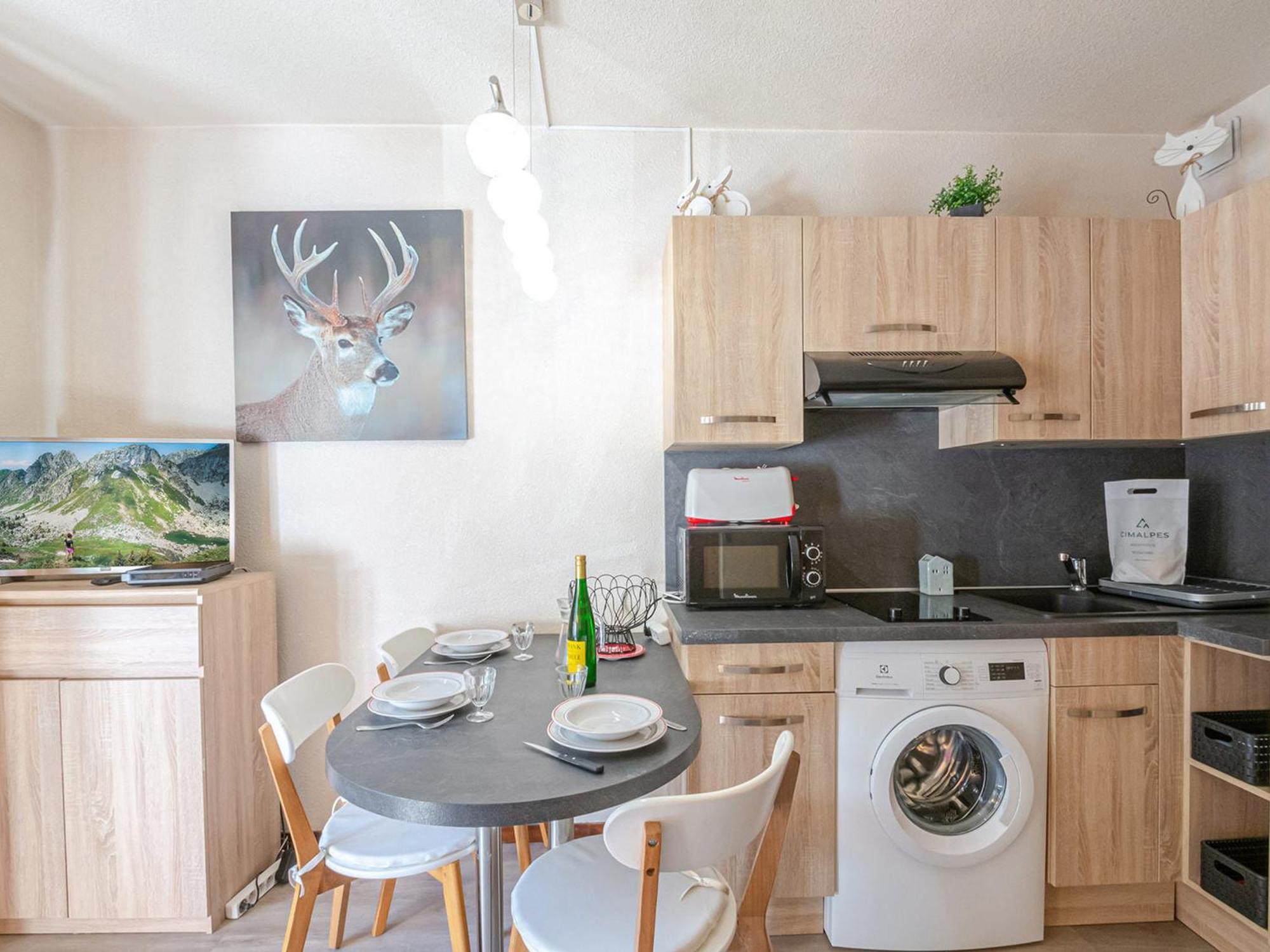 Apartment : Charmant, Balcon Vue Mont-blanc, Parking, Wifi, Animaux Acceptes - Fr-1-343-221