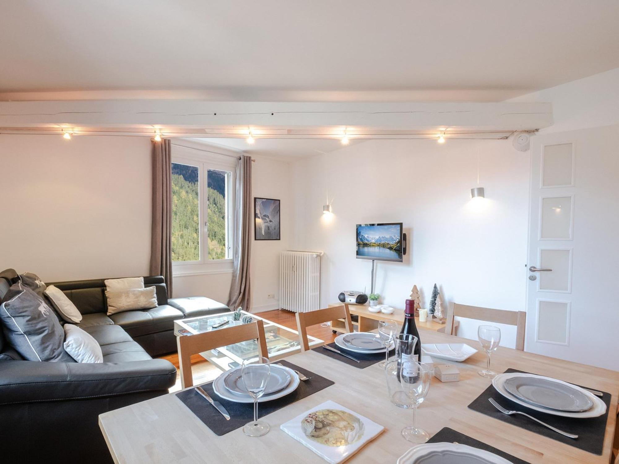 Lumineux En Centre-ville Avec 2 Et Wifi A - Fr-1-343-202 * Chamonix