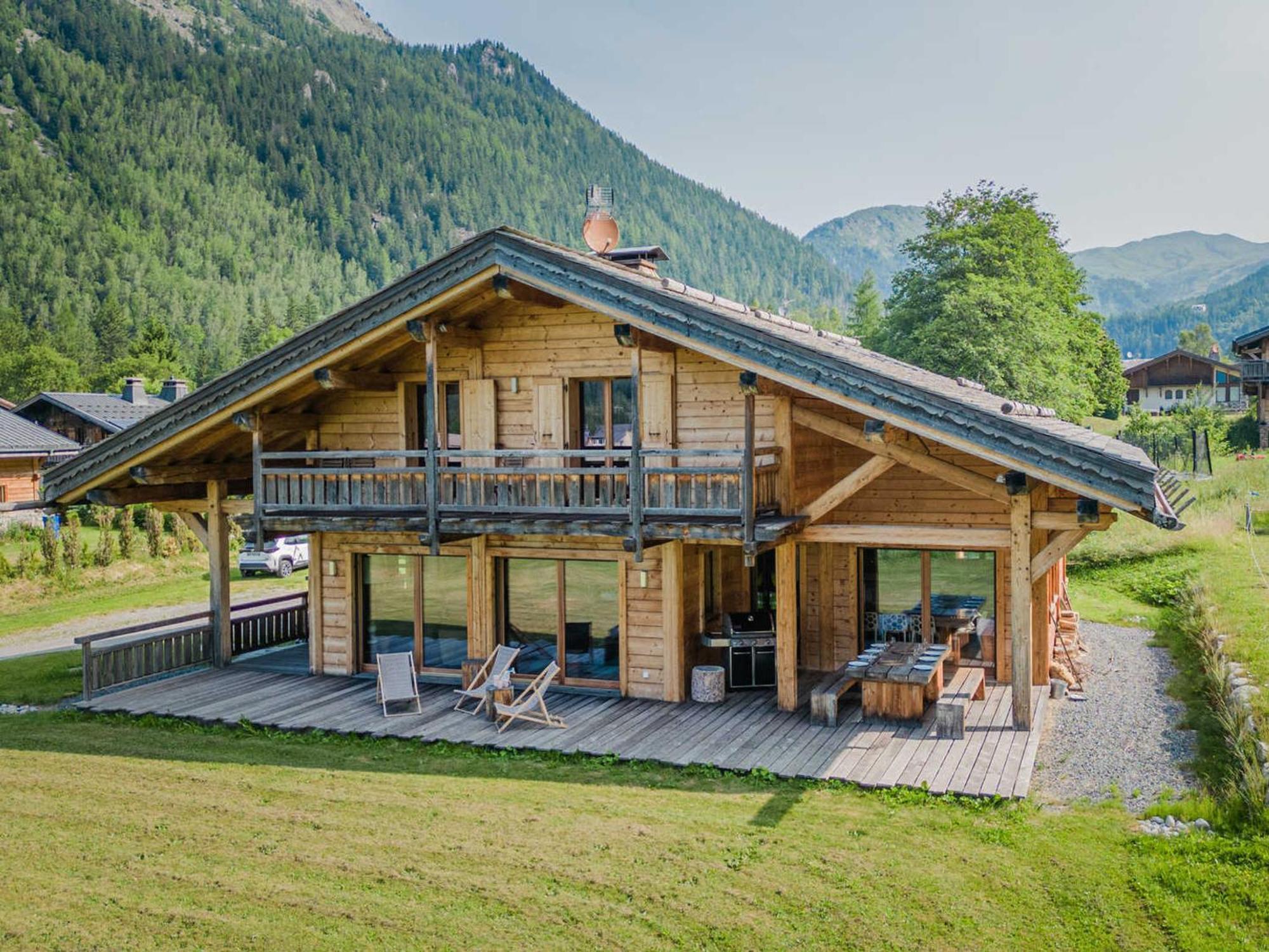 D'exception A Avec Sauna, Cheminee Et Proximite Des Pistes Skiables - Fr-1-343-181 Chalet Chamonix