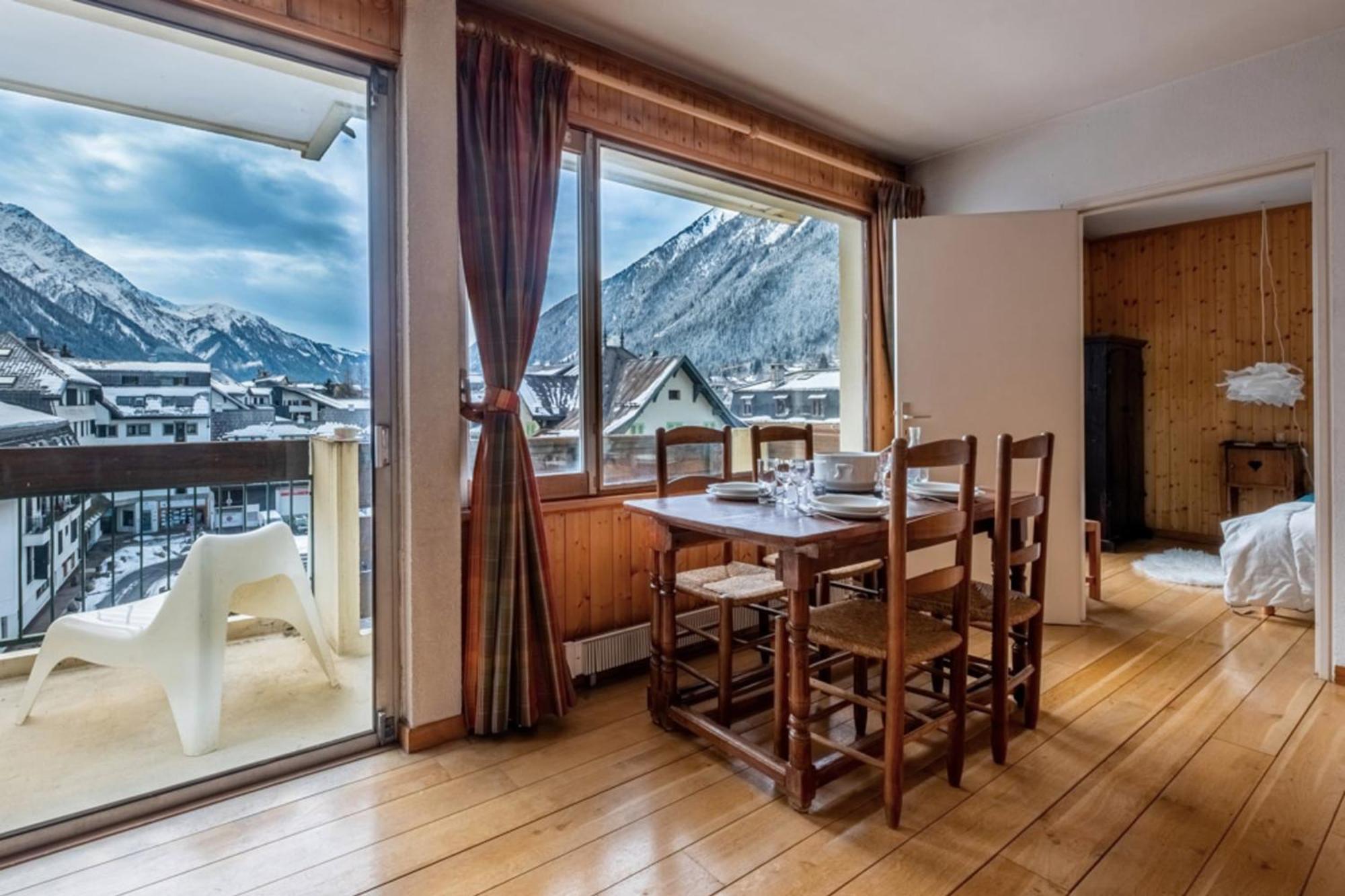 With Mont Blanc Balcony's View Apartment