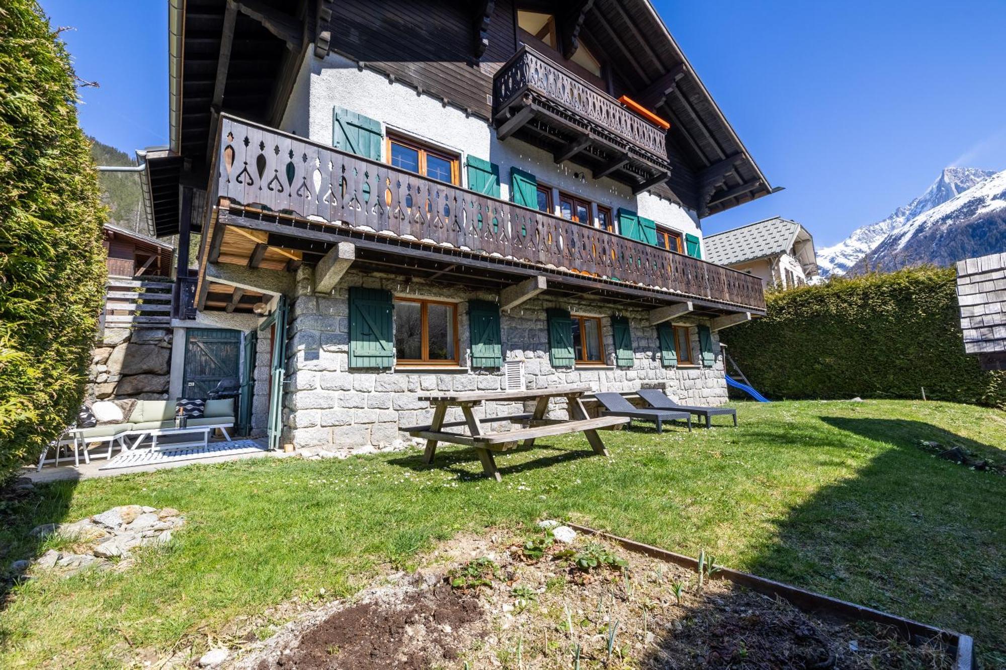 Spacieux 6pax 3ch Vue Mtblanc Parking Chamonix