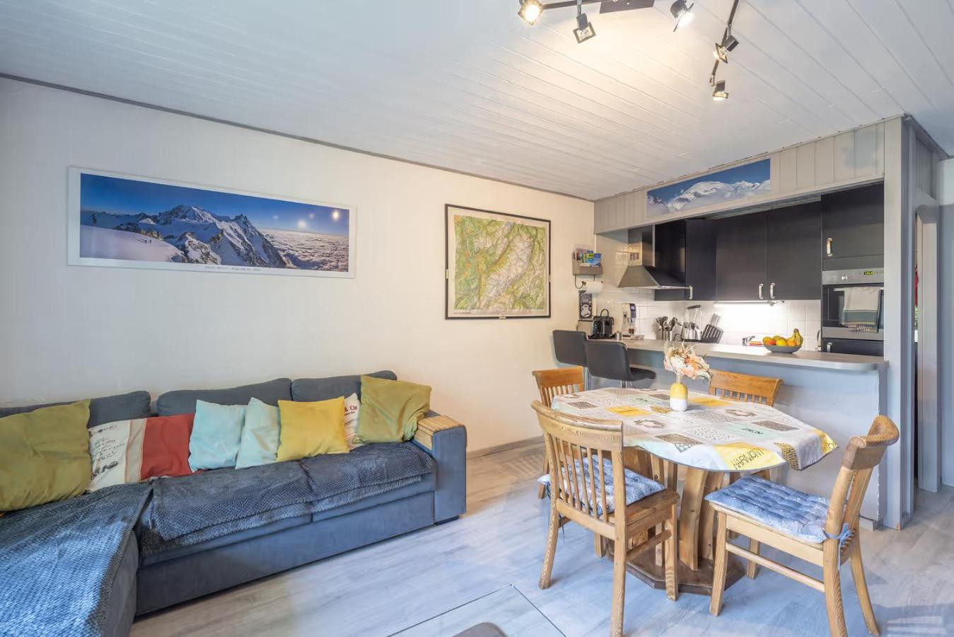 Apartment Centre, 51m2, Vue Mt Blanc, 2 A 6 Pers, 2 Balcons Chamonix