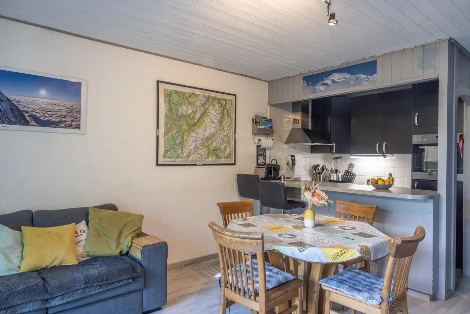 Apartment Centre, 51m2, Vue Mt Blanc, 2 A 6 Pers, 2 Balcons *