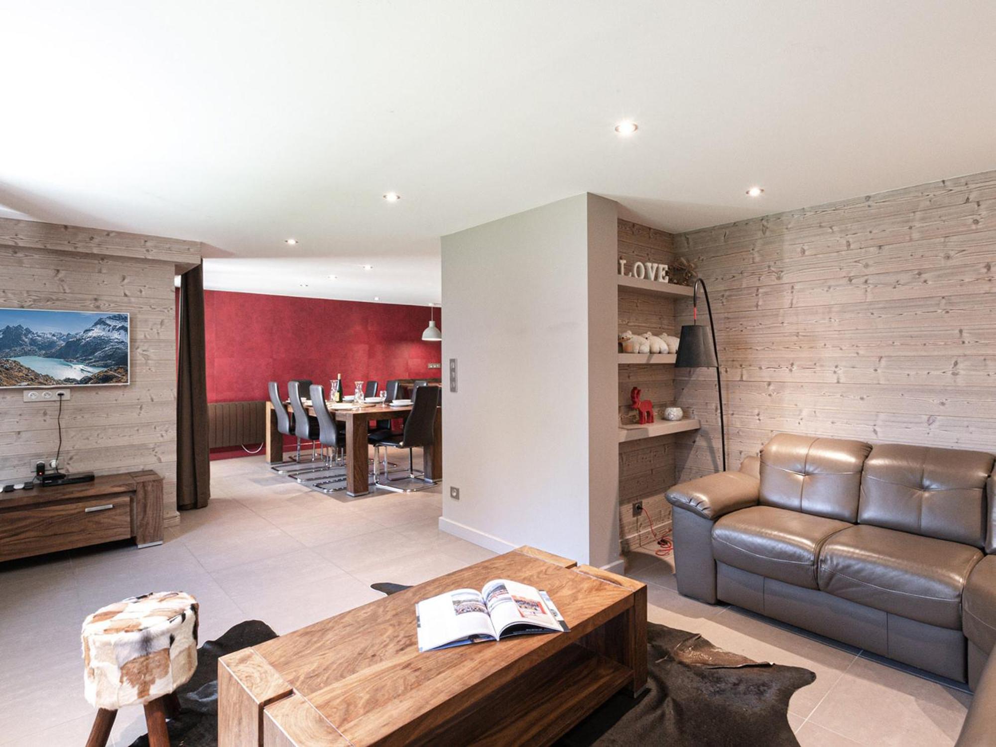 Chic Avec Sauna Et Parking Au Centre De - Fr-1-343-190 Apartment Chamonix