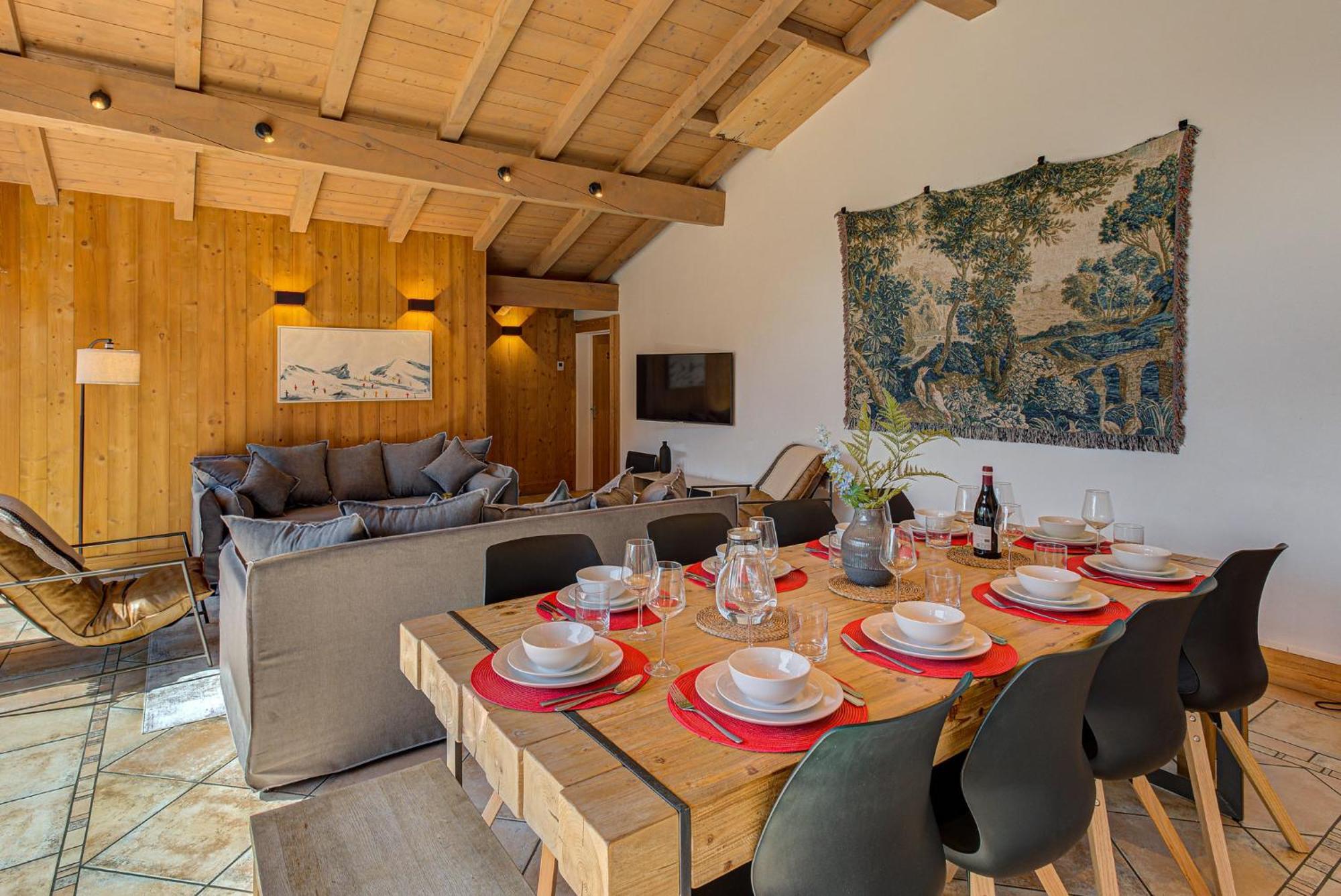Soleil, Alpes Travel, Argentiere, Sleeps 9