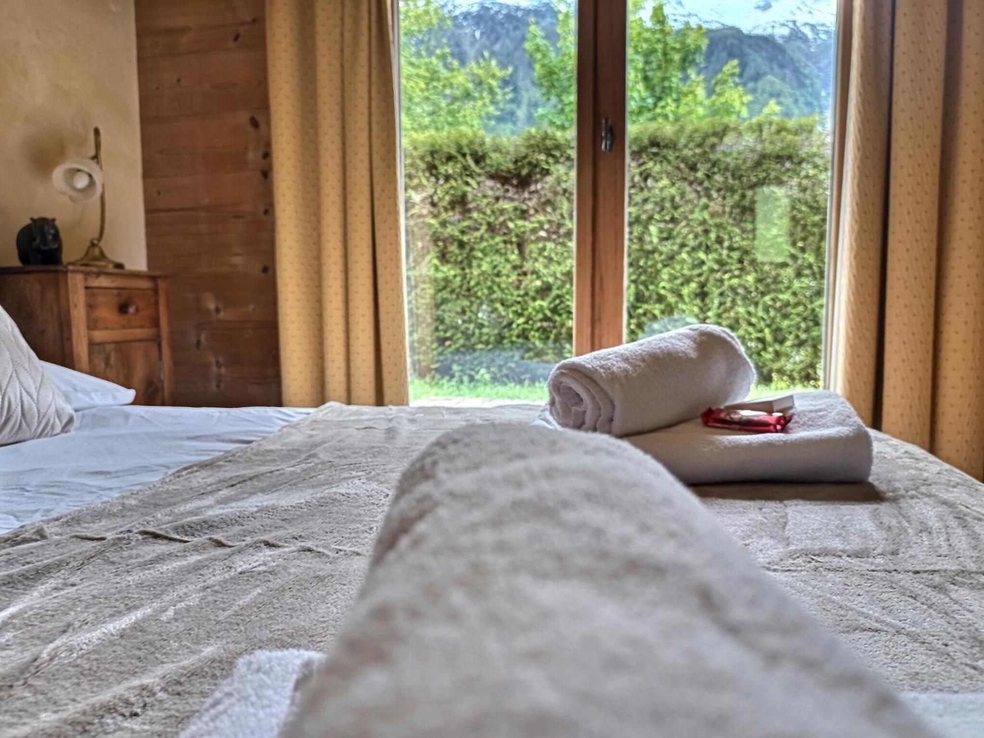 Spacieux A Pour 9 - Vue Panoramique Mont-blanc, Jacuzzi, Jardin & Parking Chamonix