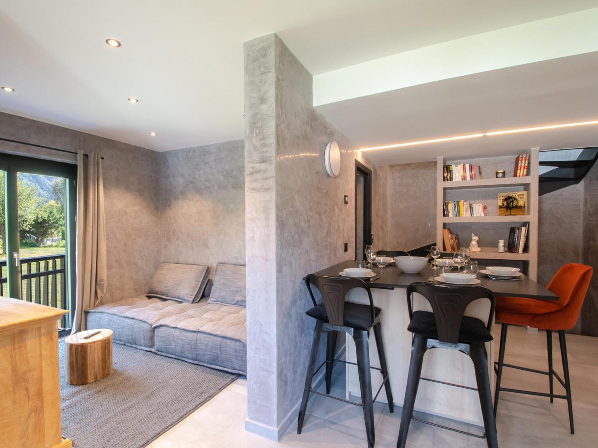 Demi-chalet Cosy Avec Terrasses, Wifi Et Parking A - Fr-1-343-228 * Chamonix