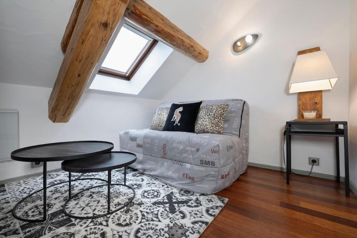 Apartment Penthouse 130m2 Centre & Quiet - Parking - Jacuzzi *