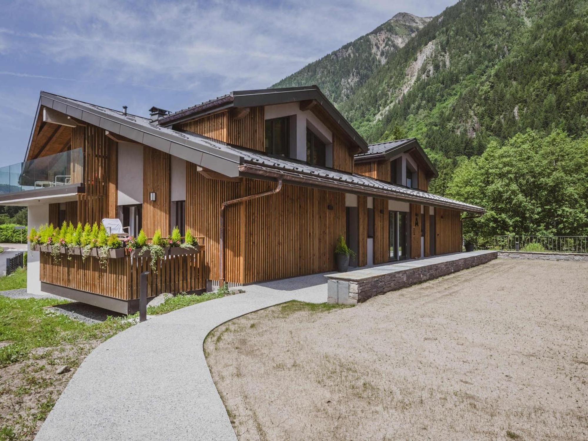 Moderne Avec Terrasse, Vue Sur Mont Blanc - Fr-1-343-265 Apartment