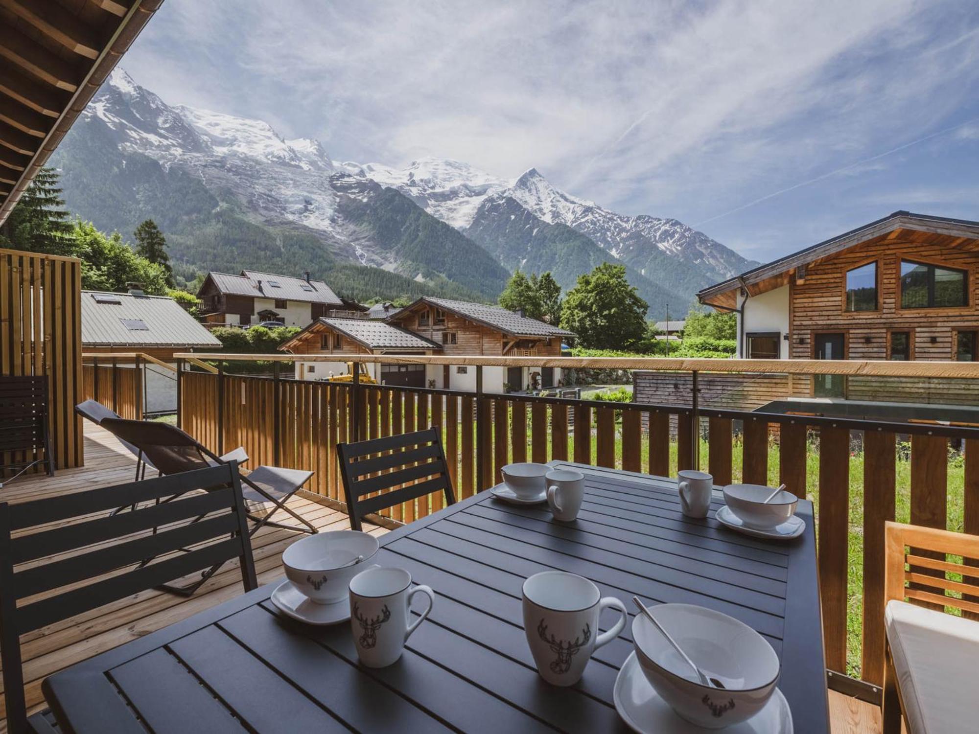 Moderne Avec Terrasse, Vue Sur Mont Blanc - Fr-1-343-265 Apartment Chamonix