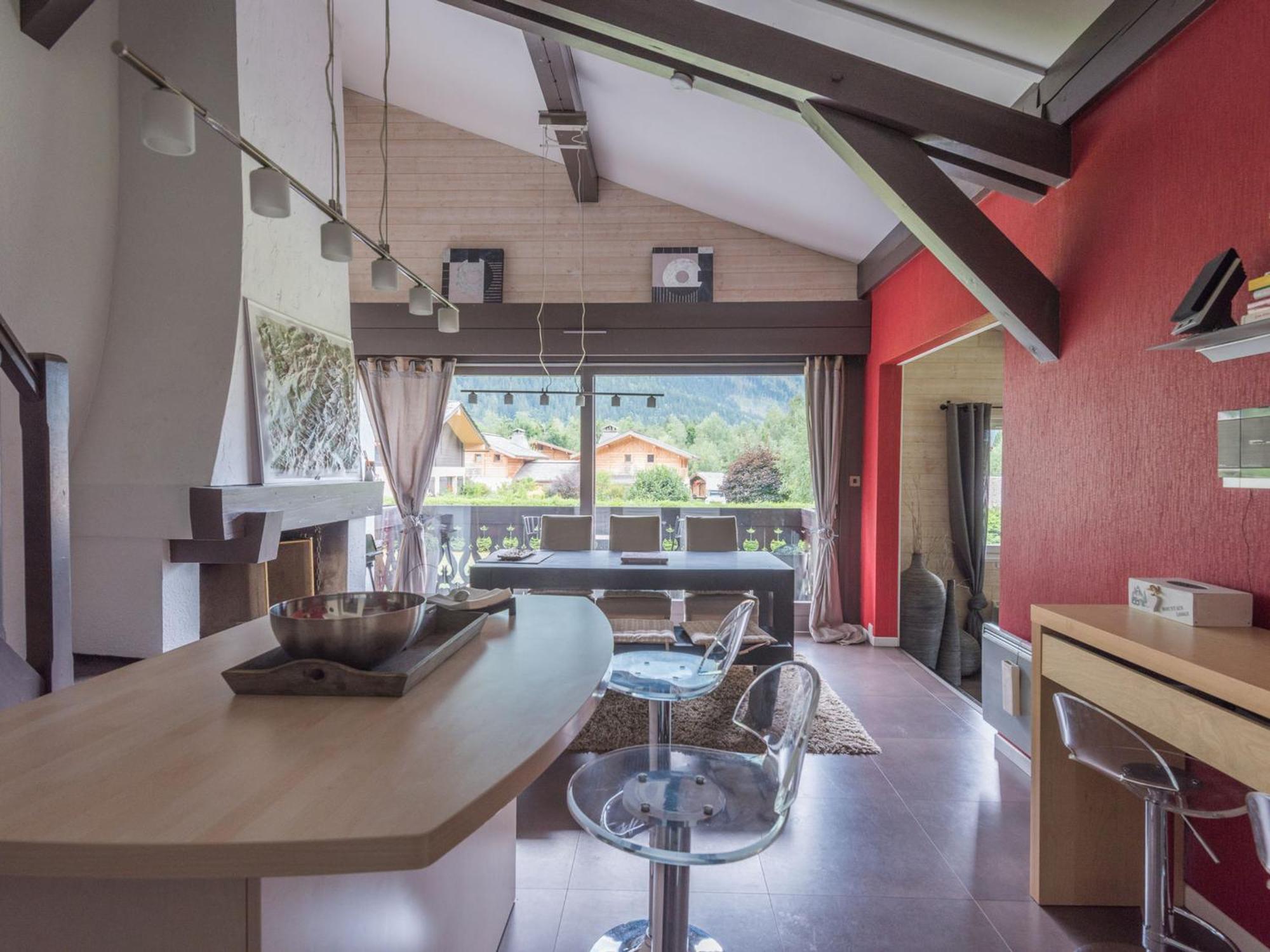 Apartment Duplex Mont-blanc, 3 Chambres, Cheminee, Parking, Animaux Ok - Fr-1-517-11