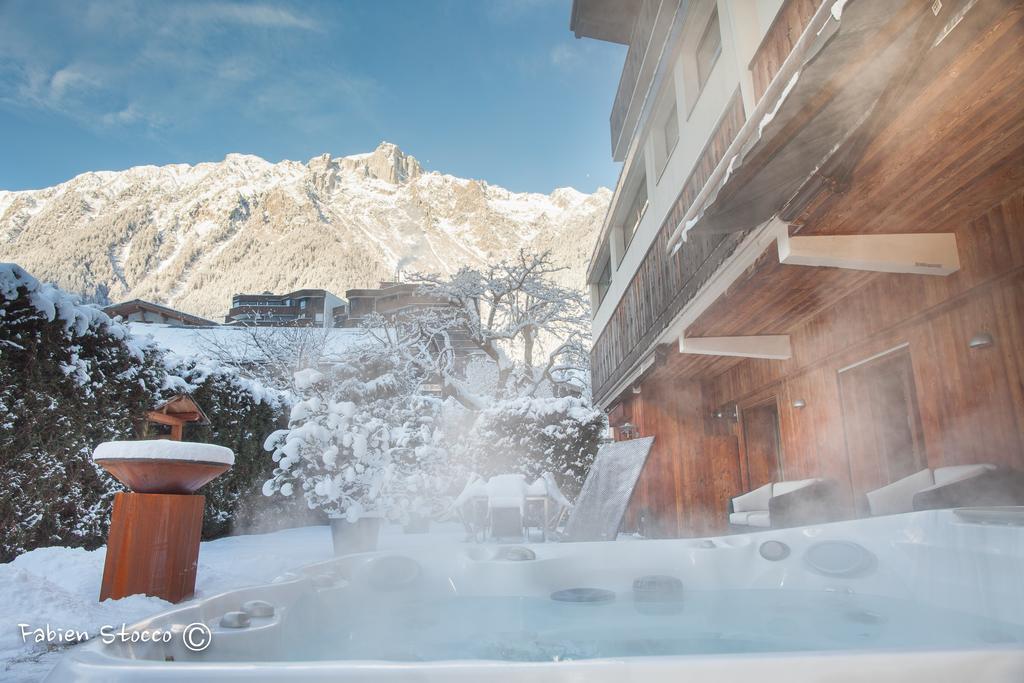 Apartment Au Bon Coin - Luxury Hidden Haven, Mont Blanc View, Hot Tub And Garden