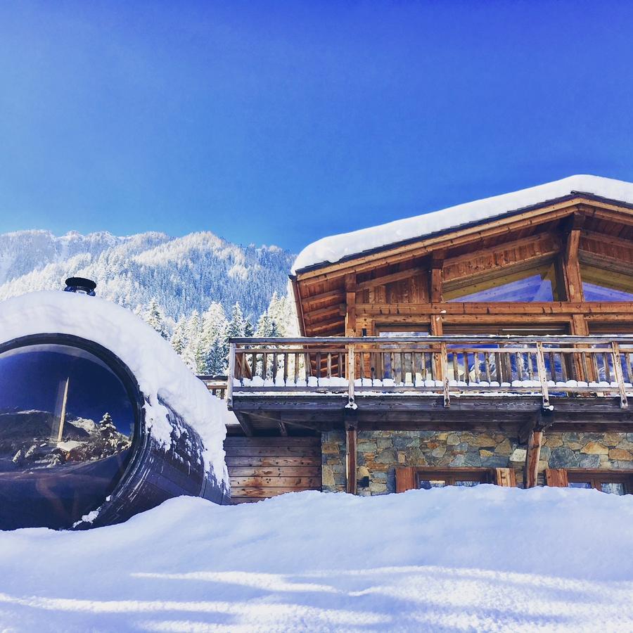 Marmotte Mountain Eco Chalet Chamonix