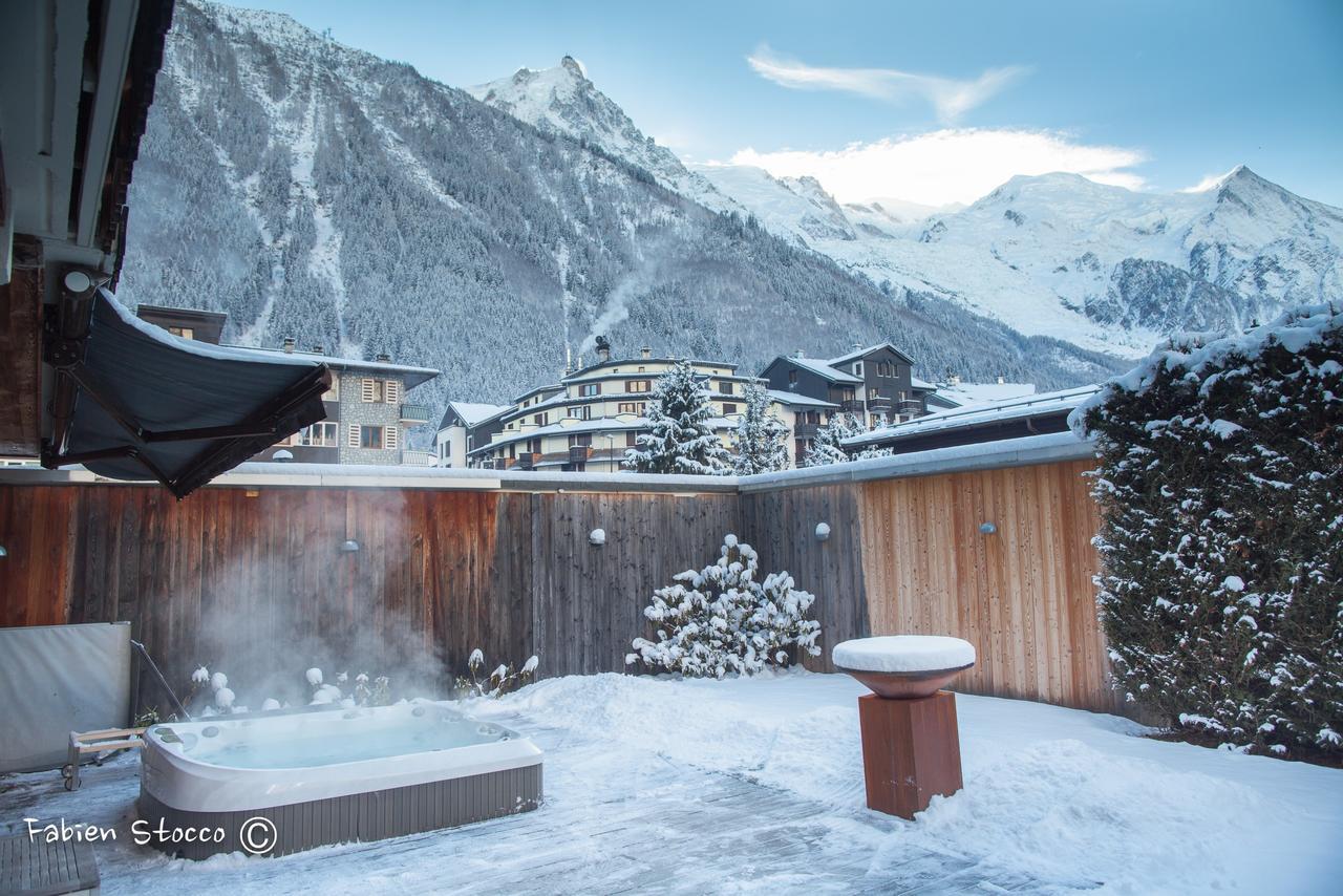 Au Bon Coin - Luxury Hidden Haven, Mont Blanc View, Hot Tub And Garden Chamonix