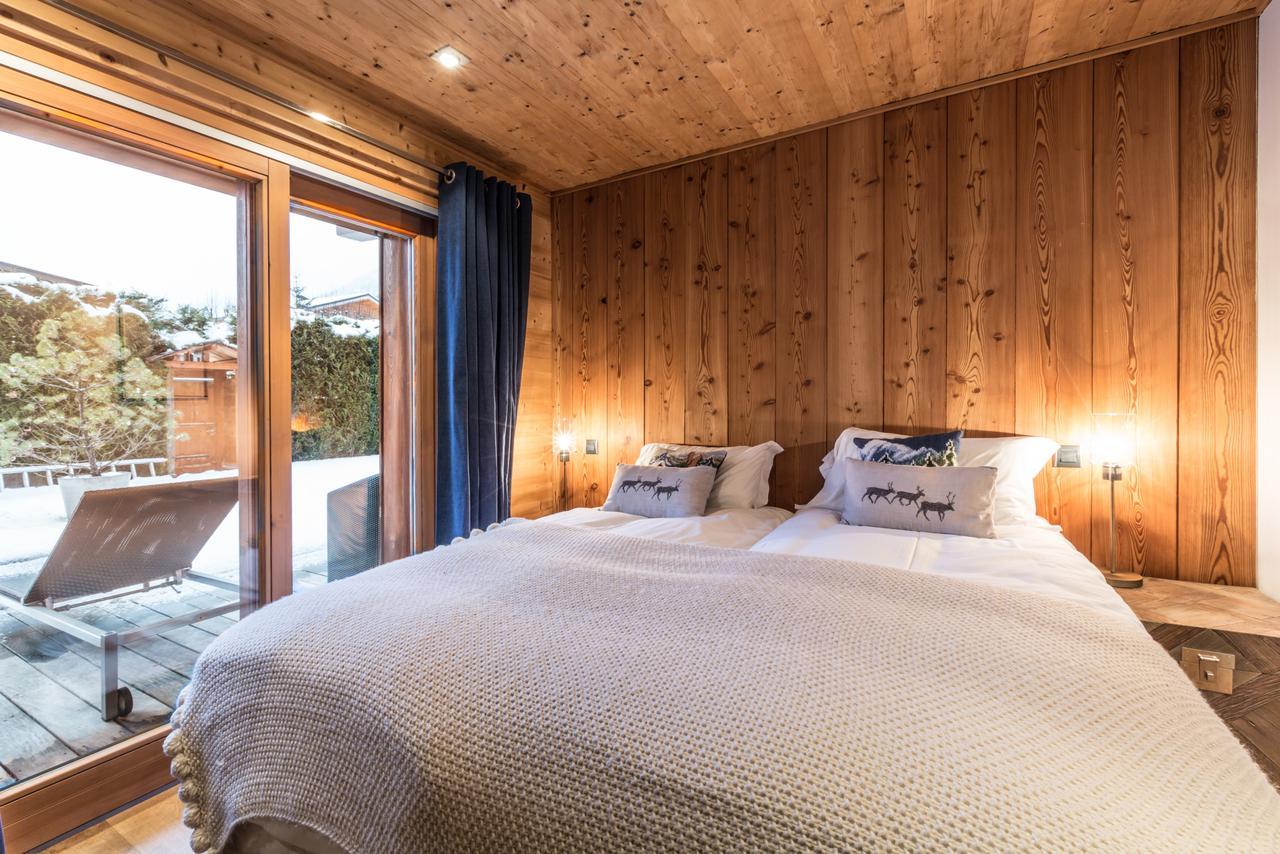 Apartment Au Bon Coin - Luxury Hidden Haven, Mont Blanc View, Hot Tub And Garden