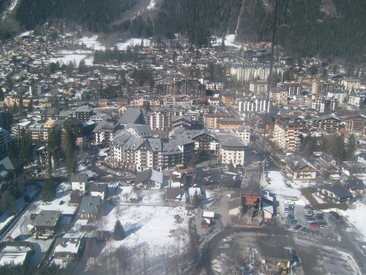 Apartment T2 Centre Balcon Vue Mont Blanc Chamonix