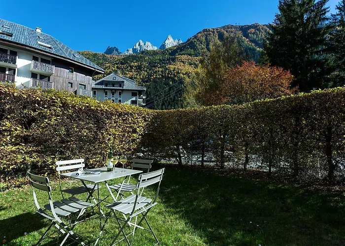 Apartment Triolet Jardin - Garden With Mont Blanc Views