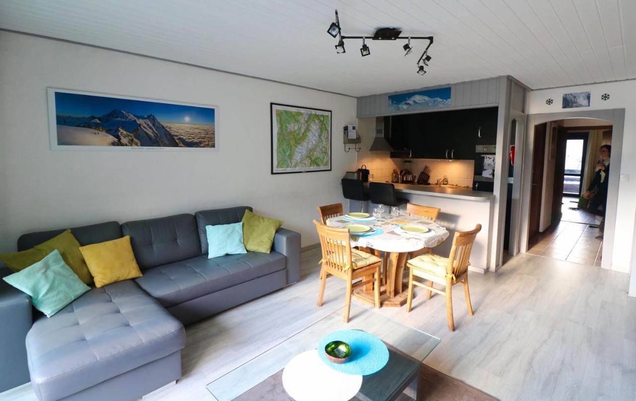 Centre, 51m2, Vue Mt Blanc, 2 A 6 Pers, 2 Balcons Chamonix
