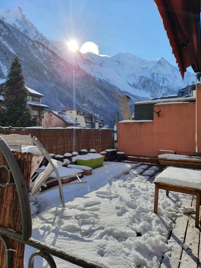 Hyper Centre . Terrasse Vue Mont Blanc . Parking * Chamonix