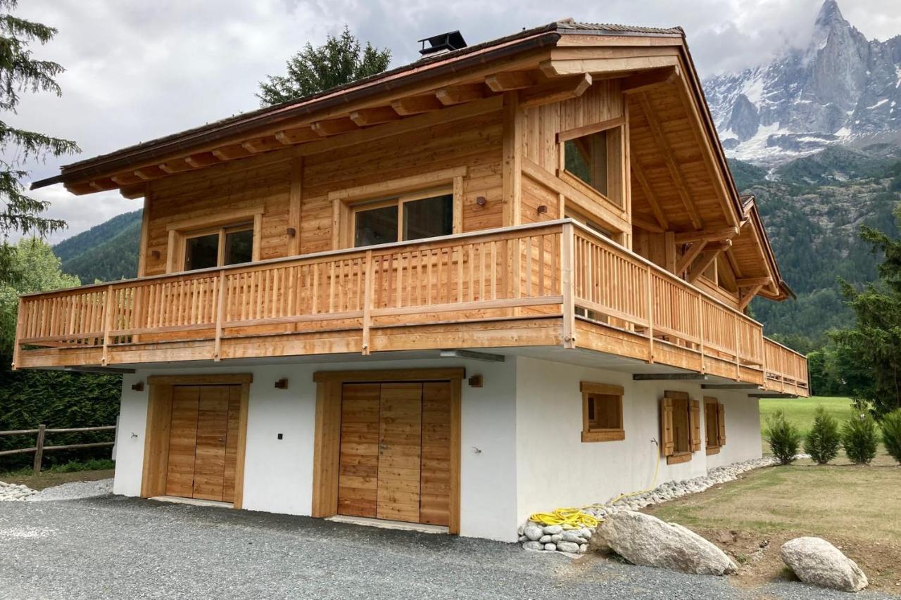 Chalet Mitoyen Pour 8 Avec Balcon Et Jardin Chamonix