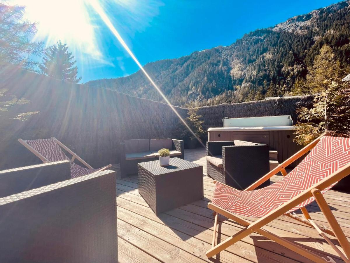 Le Petit Nicolas, Jacuzzi, Vue Mont Blanc Chalet