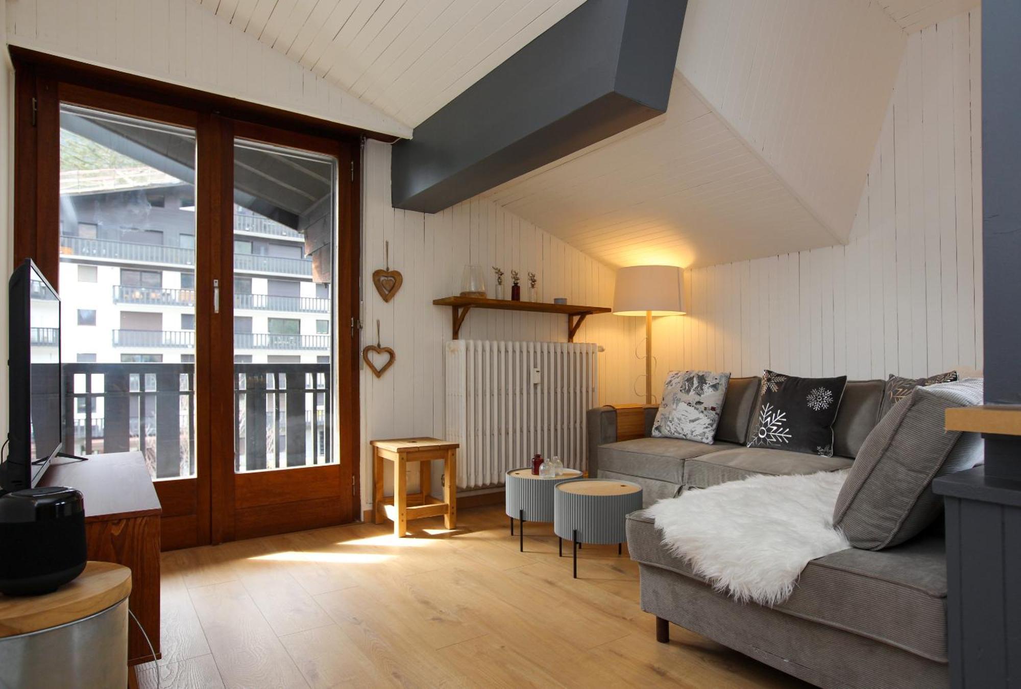 Superbe T3 En Face Du Brevent, Apartment Chamonix