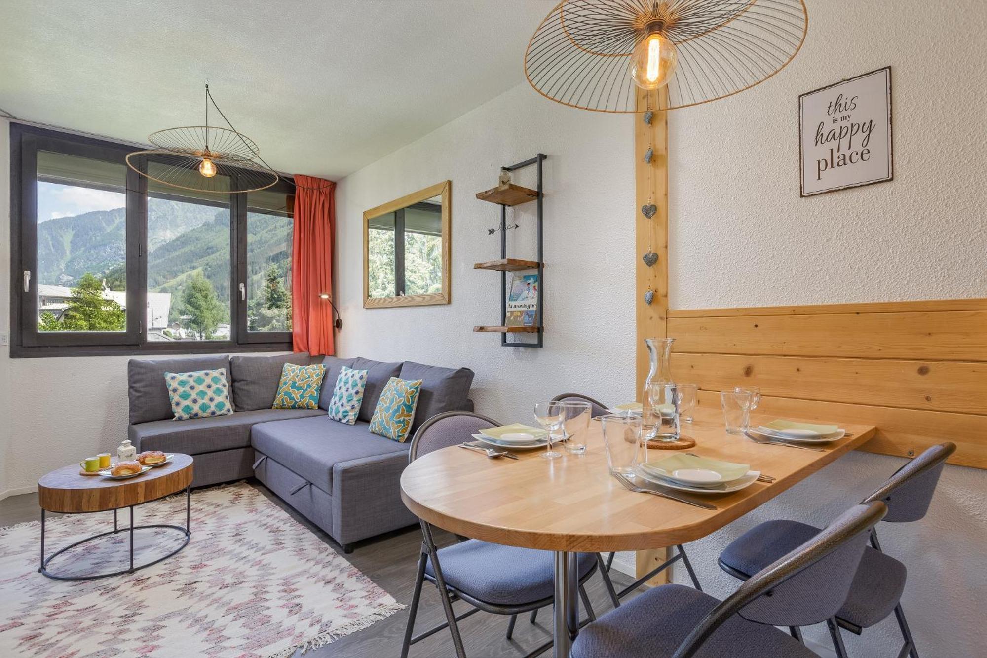 Sud - Chamois Blanc 512 - Happy Apartment Chamonix