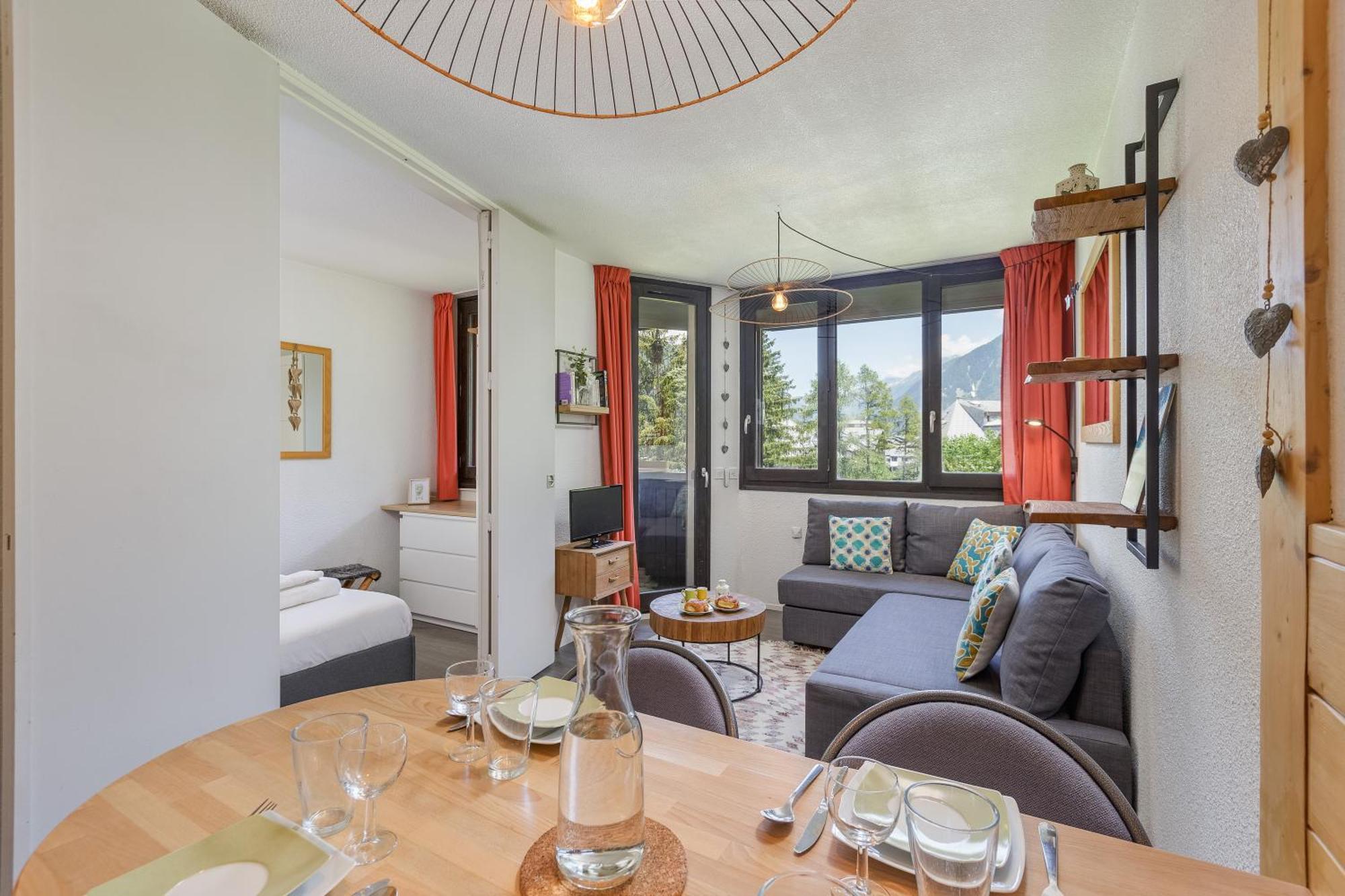 Apartment Sud - Chamois Blanc 512 - Happy Chamonix