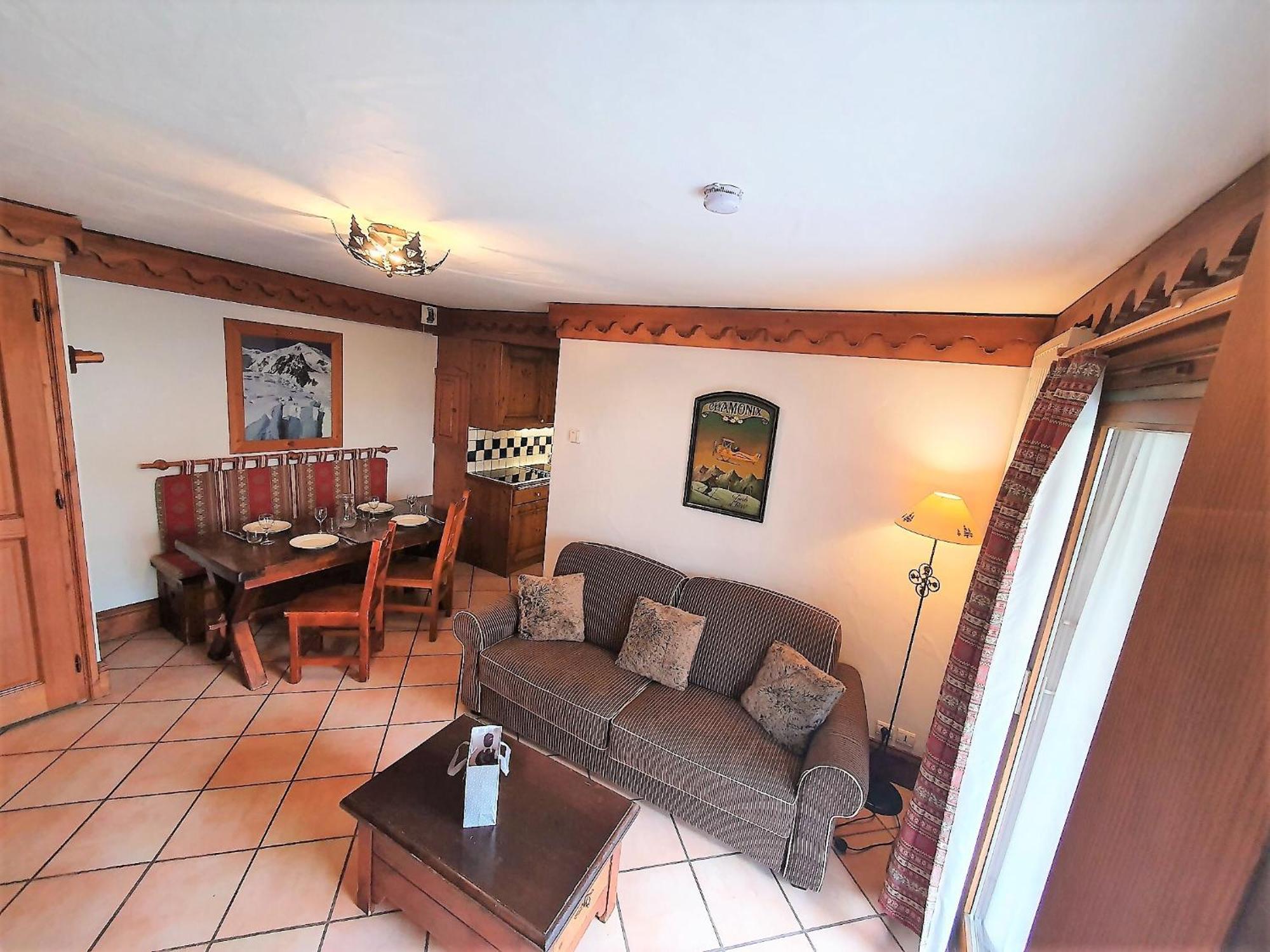 Apartment La Ginabelle Vue Montblanc 4 Personnes Chamonix