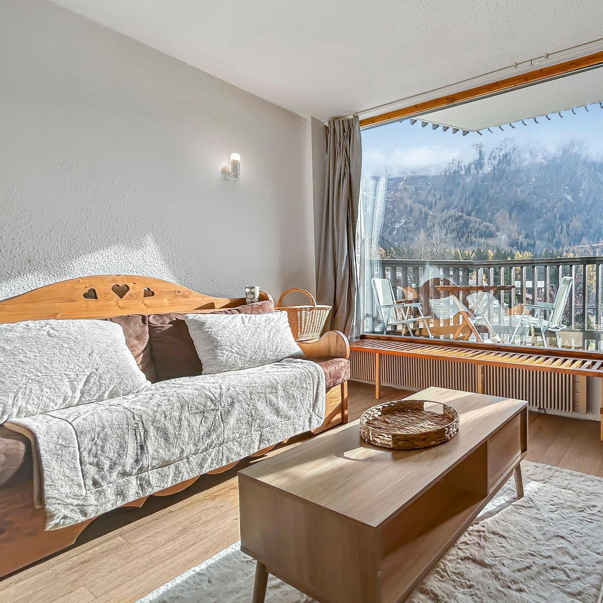 Vue Mont Blanc, Balcon Et Parking Prive * Chamonix