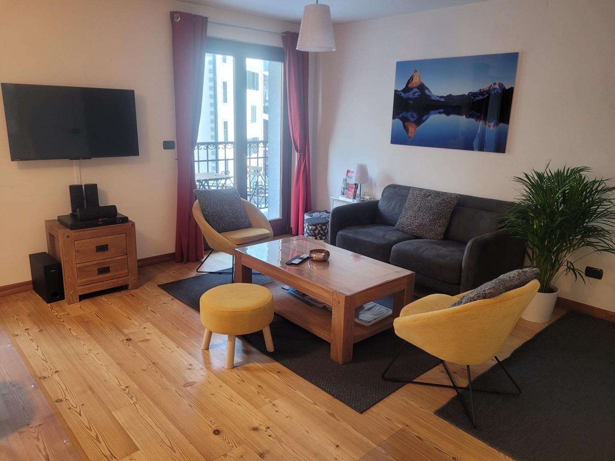Apartment Cham'heart, 4-star In Centre With Free Private Parking Chamonix