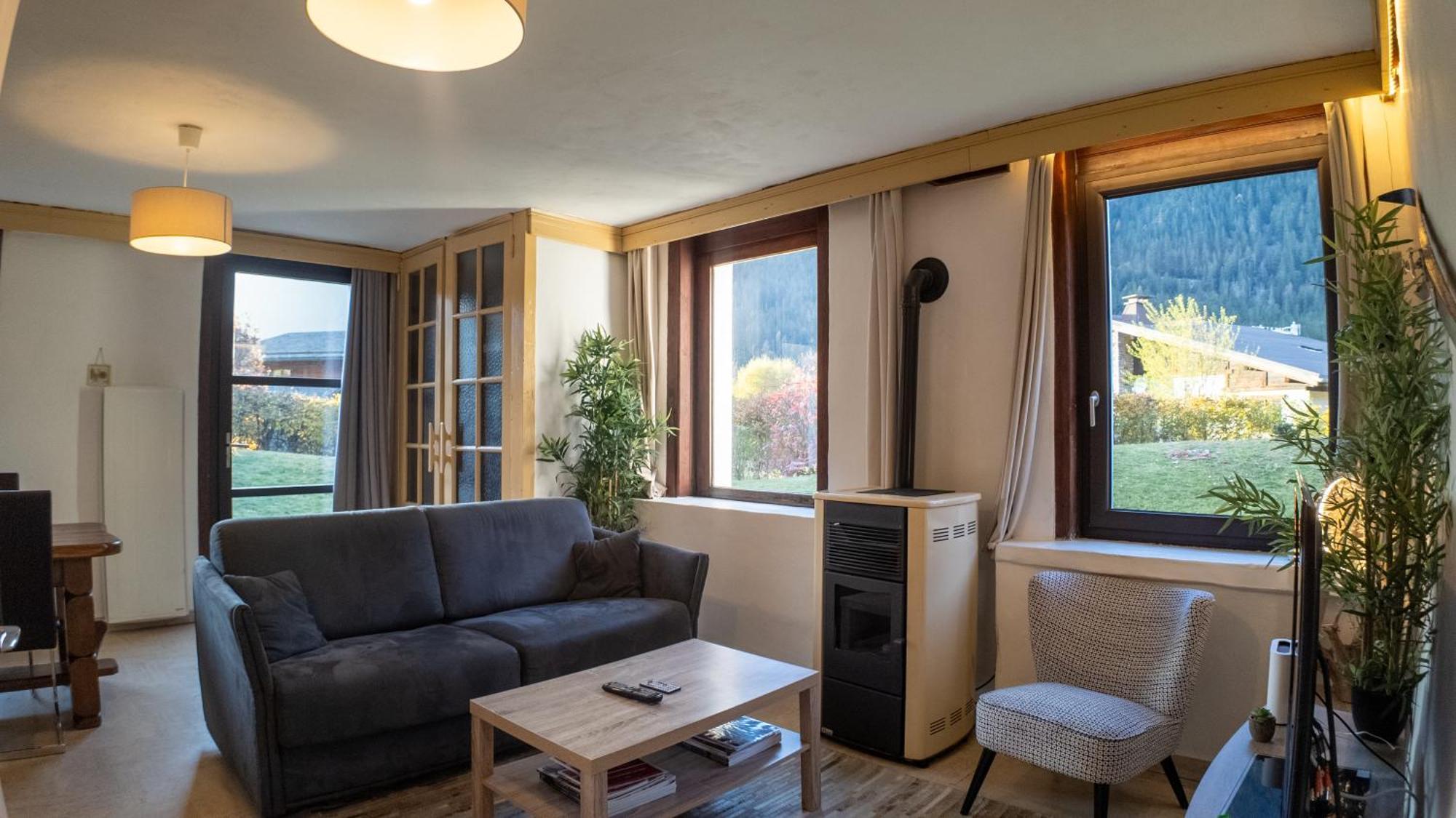 La Pagode, Vue Mont-blanc Et Jardin Prive Apartment