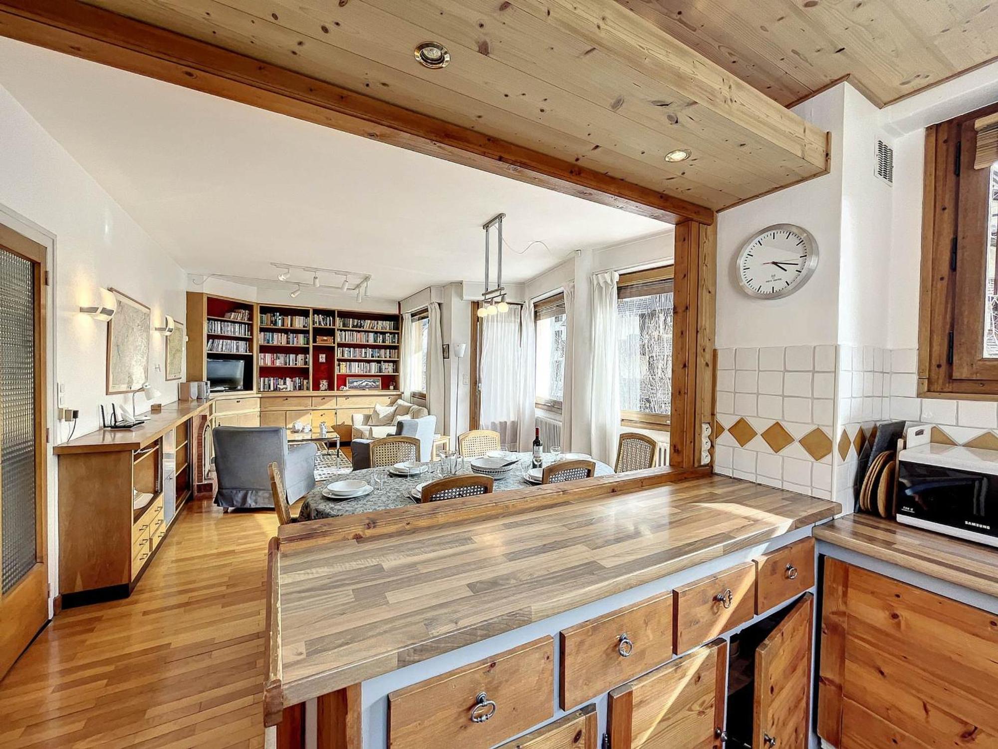 Lumineux T4 Avec Wi-fi, Chamonix-mont-blanc, 6 Pers. - Fr-1-507-40 Apartment