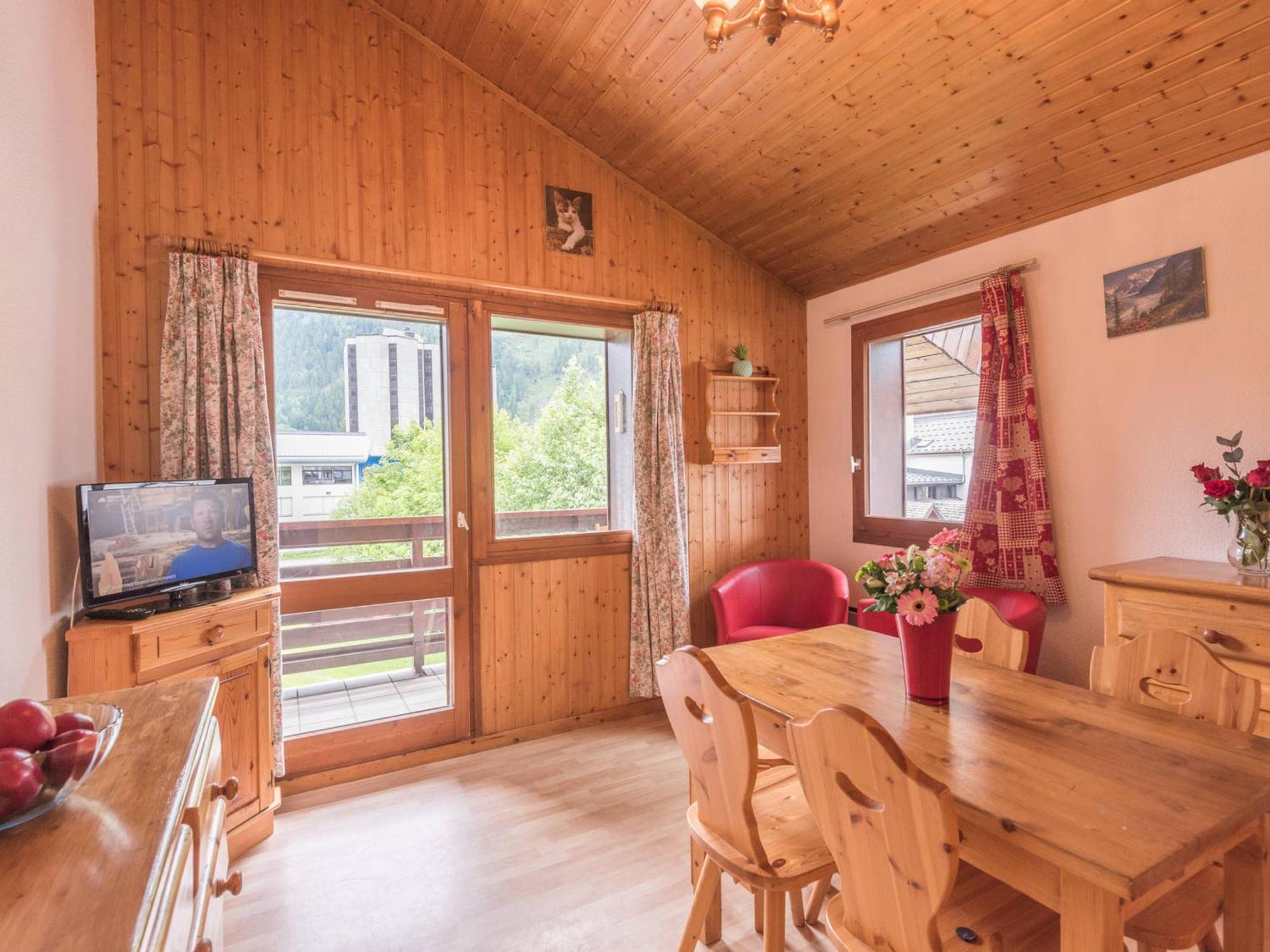 Cosy Avec Vue Mont-blanc, Parking, Animaux Acceptes - Fr-1-517-26 Chamonix