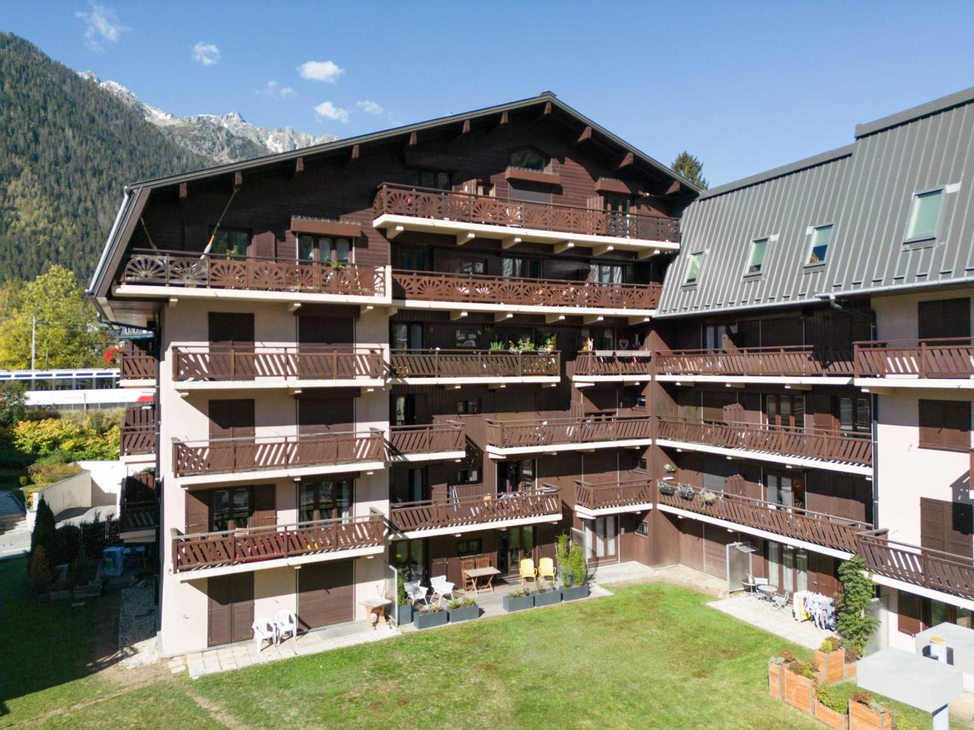 Avec Terrasse A Chamonix, Parking Et Wifi - Fr-1-343-230 Apartment Chamonix